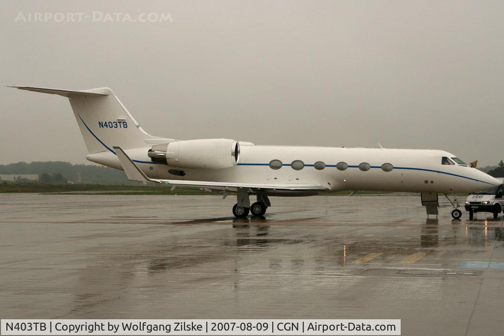N403TB, 1992 Gulfstream Aerospace G-IV C/N 1191, visitor