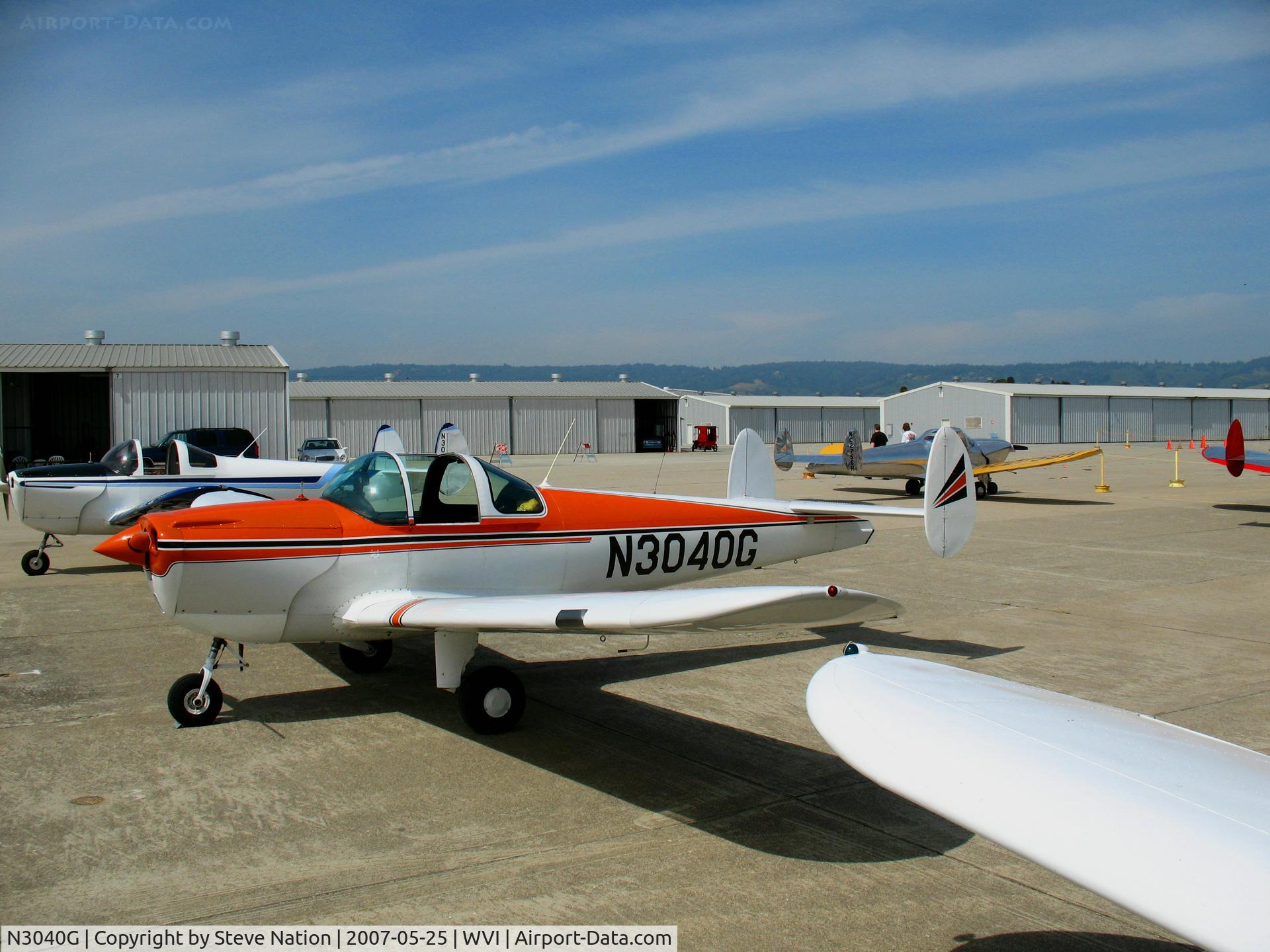 N3040G, 1961 Forney F-1A Aircoupe C/N 5740, 1961 Aircoupe F-1A @ Watsonville, CA airshow