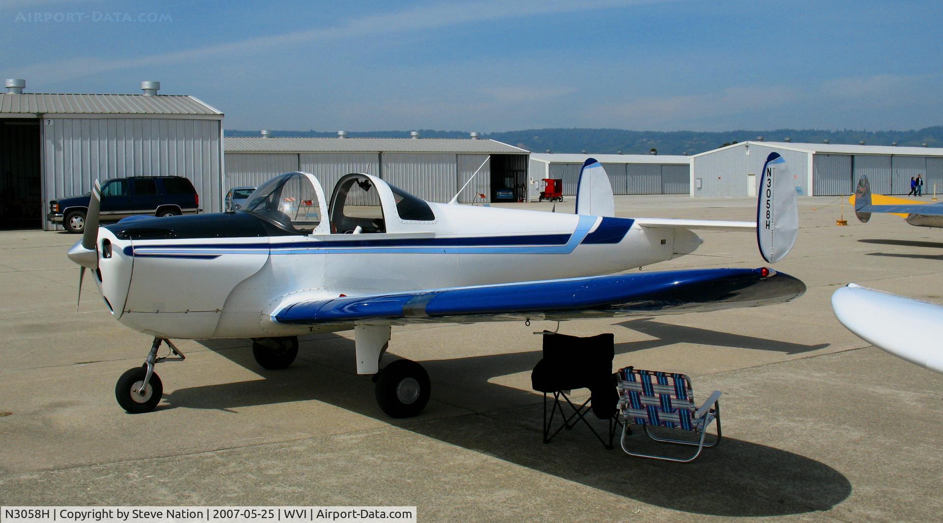 N3058H, 1946 Erco 415C Ercoupe C/N 3683, 1946 Ercoupe 415-C @ Watsonville, CA airshow