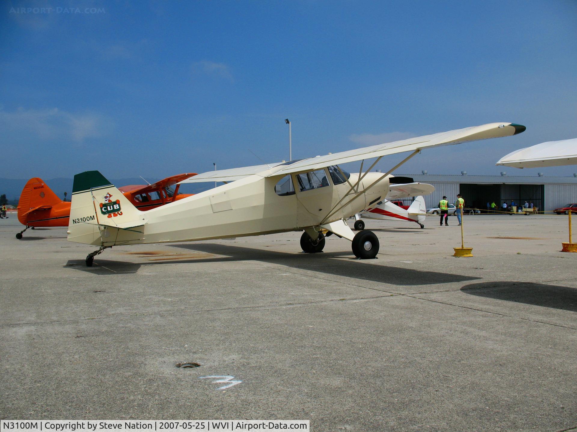 N3100M, 1947 Piper PA-12 Super Cruiser C/N 12-1786, 1947 Piper PA-12 @ Watsonville, CA airshow