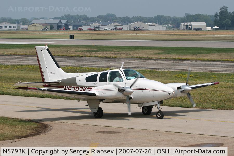 N5793K, 1964 Beech 95-B55 (T42A) Baron C/N TC-749, EAA AirVenture 2007