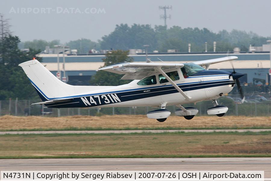N4731N, 1981 Cessna 182R Skylane C/N 18267744, EAA AirVenture 2007