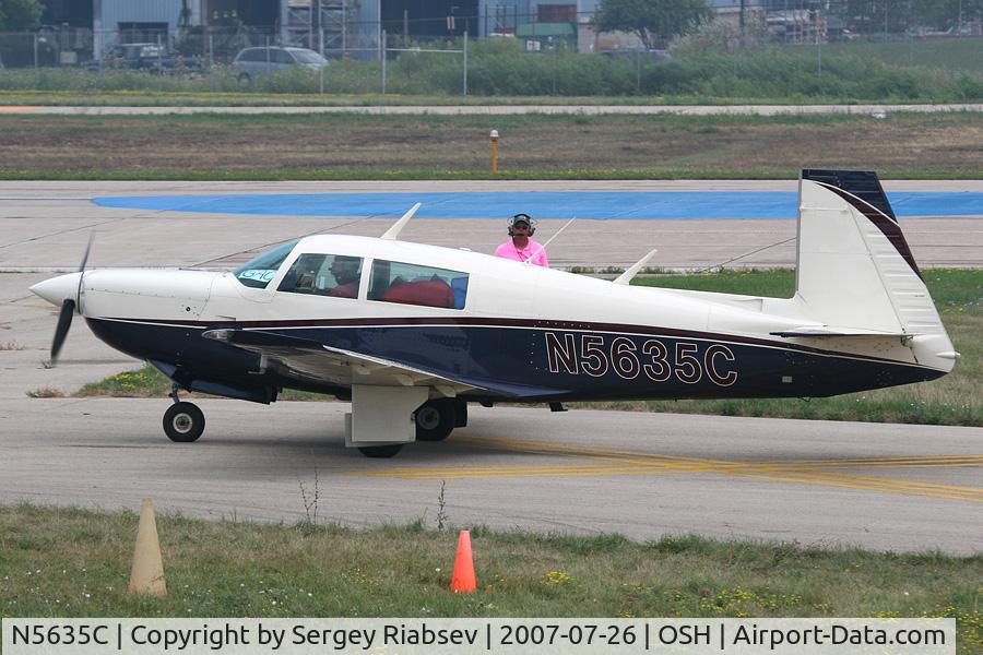 N5635C, 1983 Mooney M20K C/N 25-0742, EAA AirVenture 2007