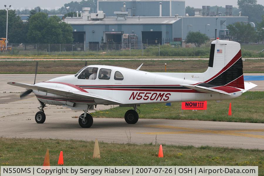 N550MS, 1960 Beech D50C Twin Bonanza C/N DH-276, EAA AirVenture 2007