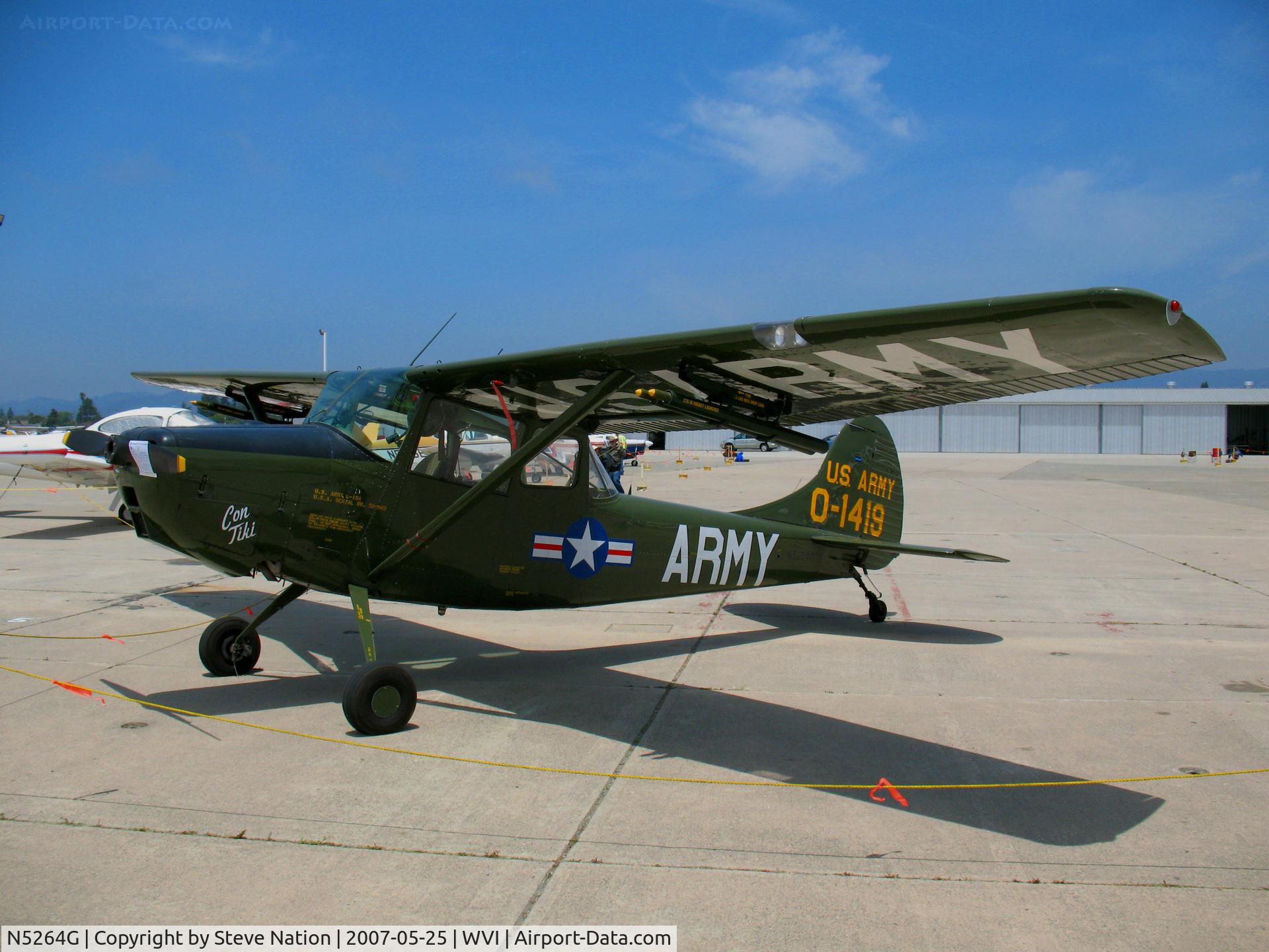 N5264G, 1950 Cessna O-1A C/N 21093, 1956 Cessna 305A as U.S. Army 0-1419 