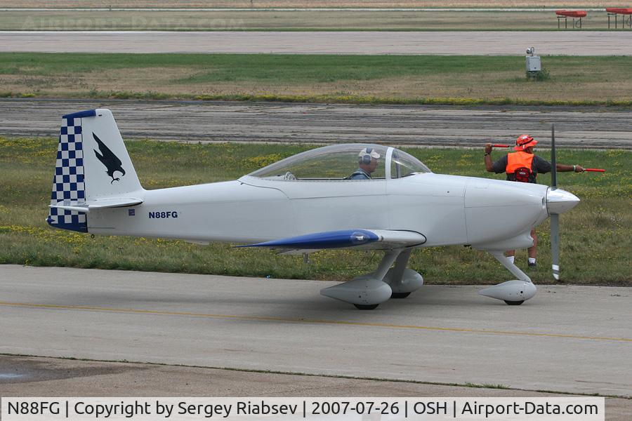 N88FG, 2004 Vans RV-8A C/N 1918, EAA AirVenture 2007