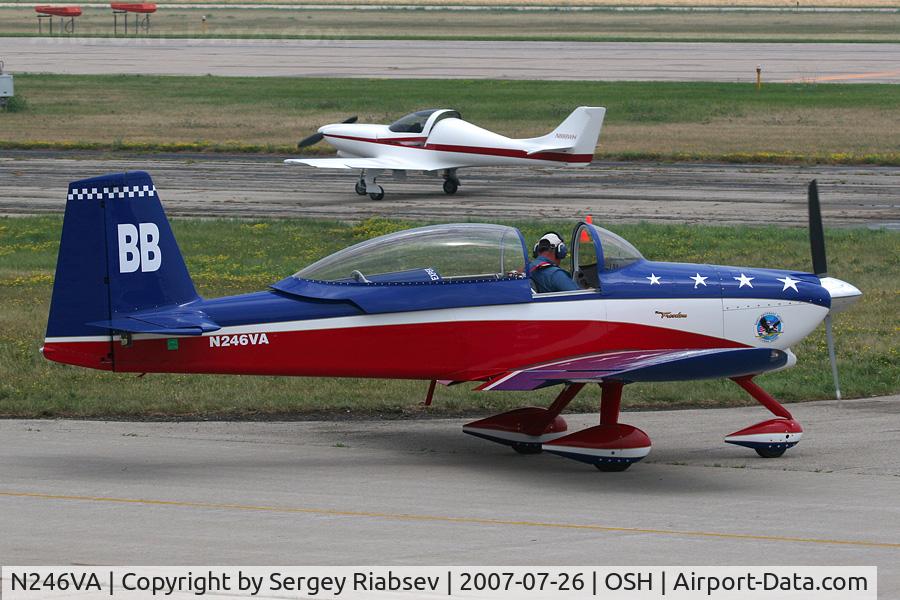N246VA, 2003 Vans RV-8A C/N 81121, EAA AirVenture 2007