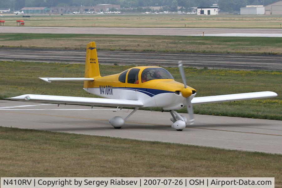 N410RV, 2003 Vans RV-10 C/N 1 (N410RV), EAA AirVenture 2007