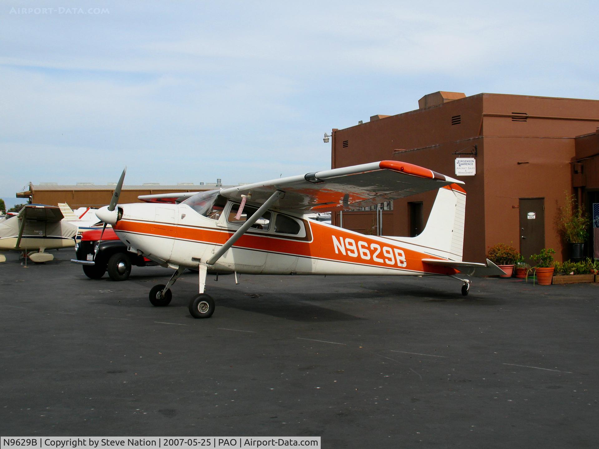 N9629B, 1957 Cessna 180A C/N 32926, 1957 Cessna 180A @ Palo Alto, CA
