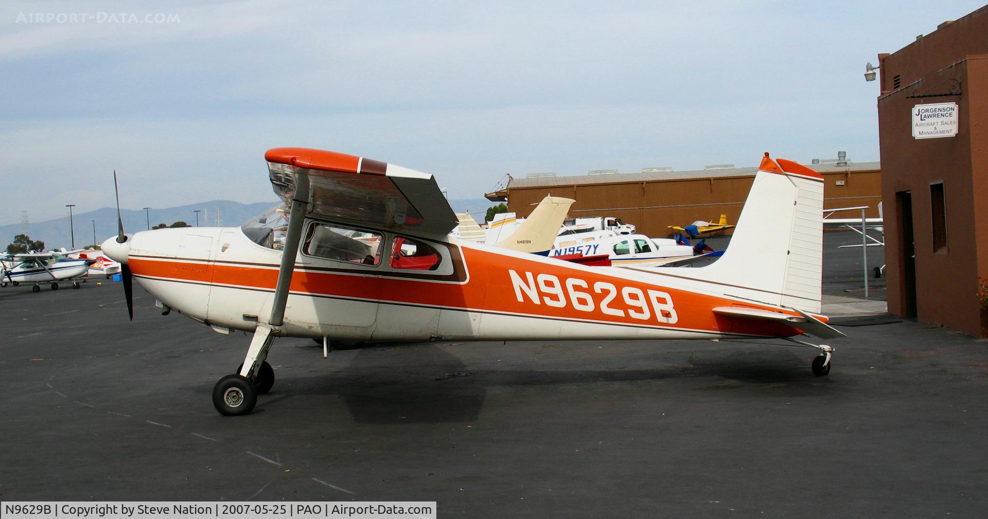 N9629B, 1957 Cessna 180A C/N 32926, 1957 Cessna 180A @ Palo Alto, CA