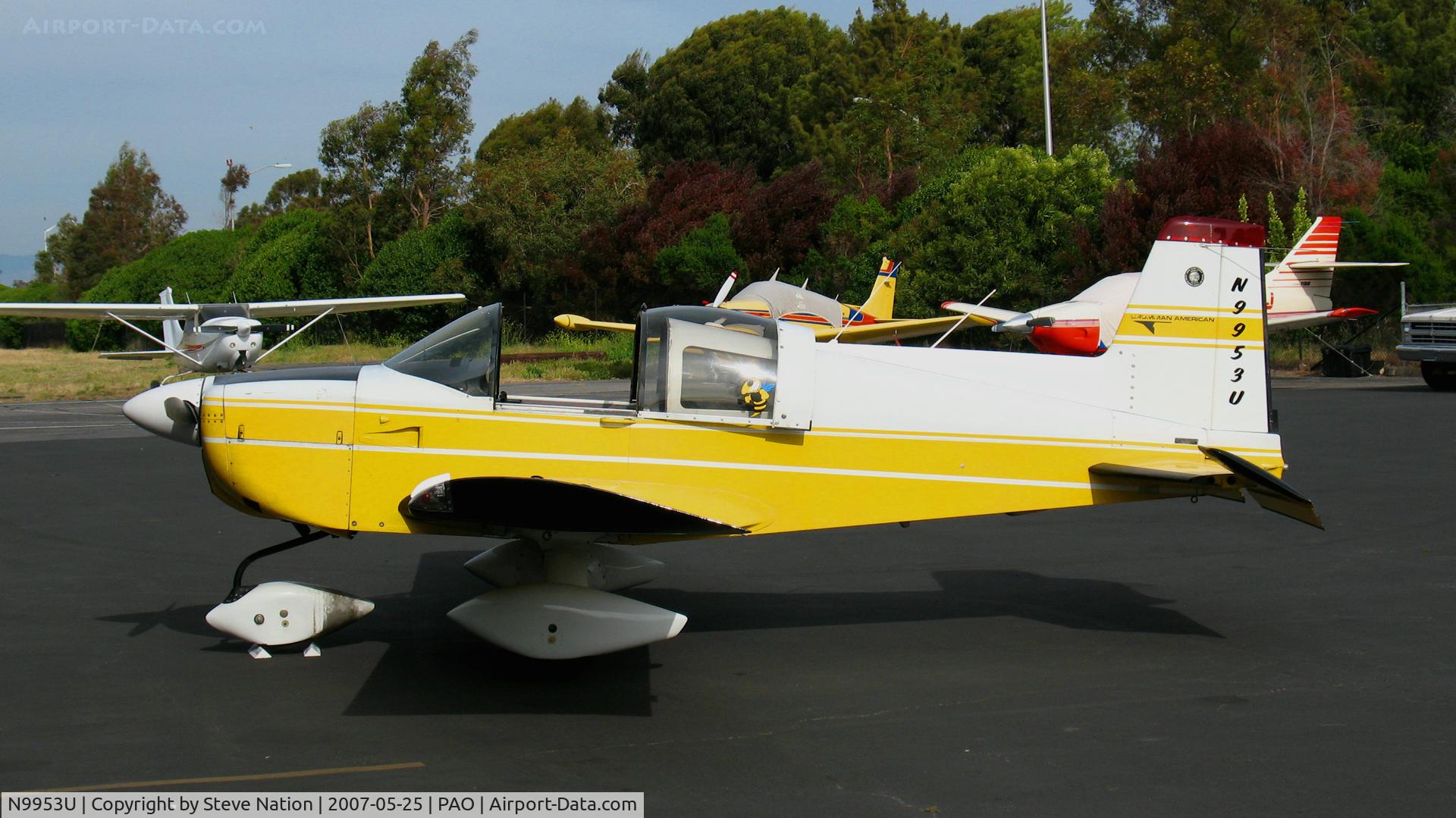 N9953U, 1978 Grumman American AA-1C Lynx C/N AA1C0169, 1978 Grumman American Avn. Corp. AA-1C @ Palo Alto, CA