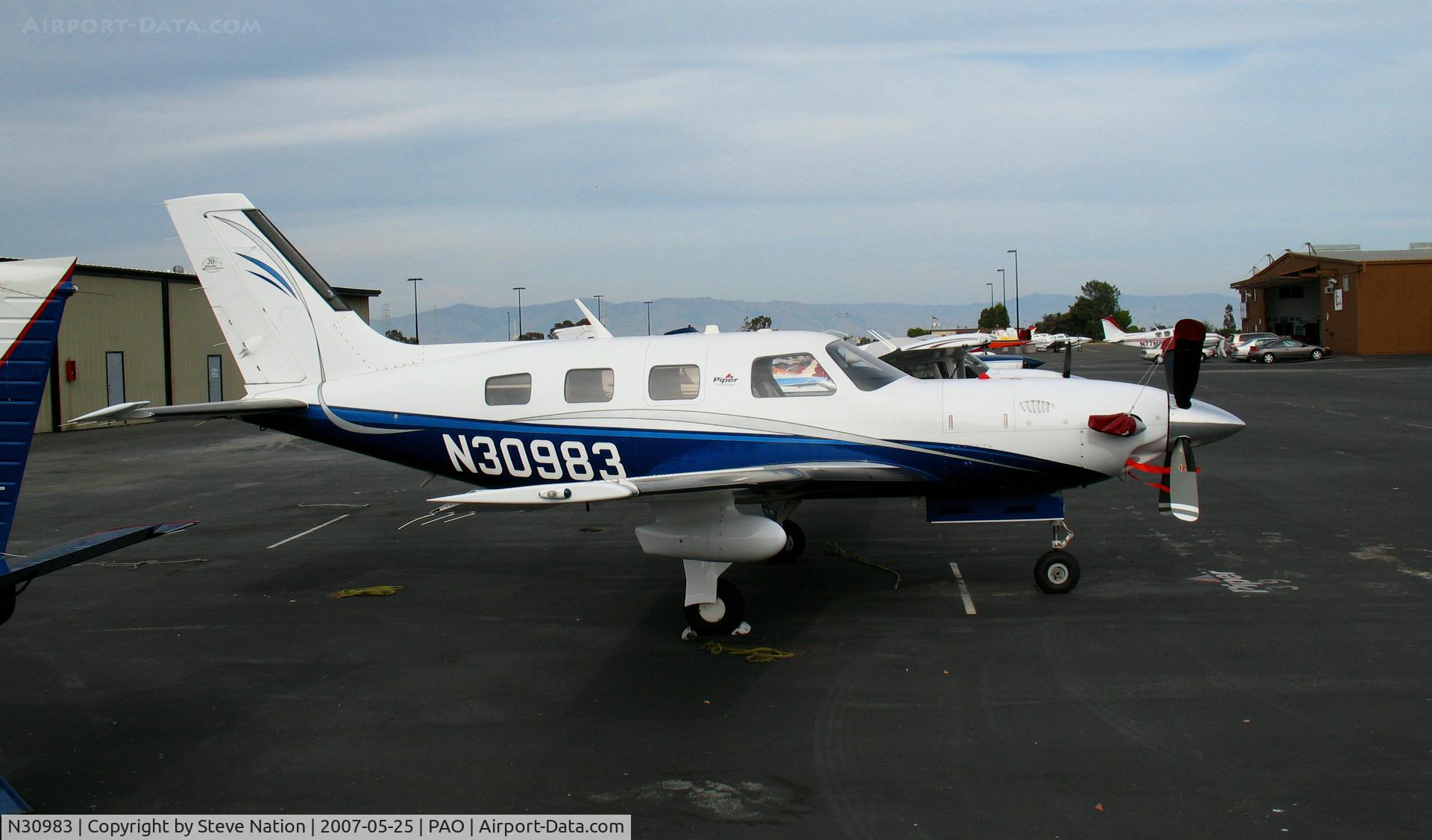 N30983, 2004 Piper PA-46-500TP C/N 4697189, 2004 Piper PA46-500TP @ Palo Alto, CA