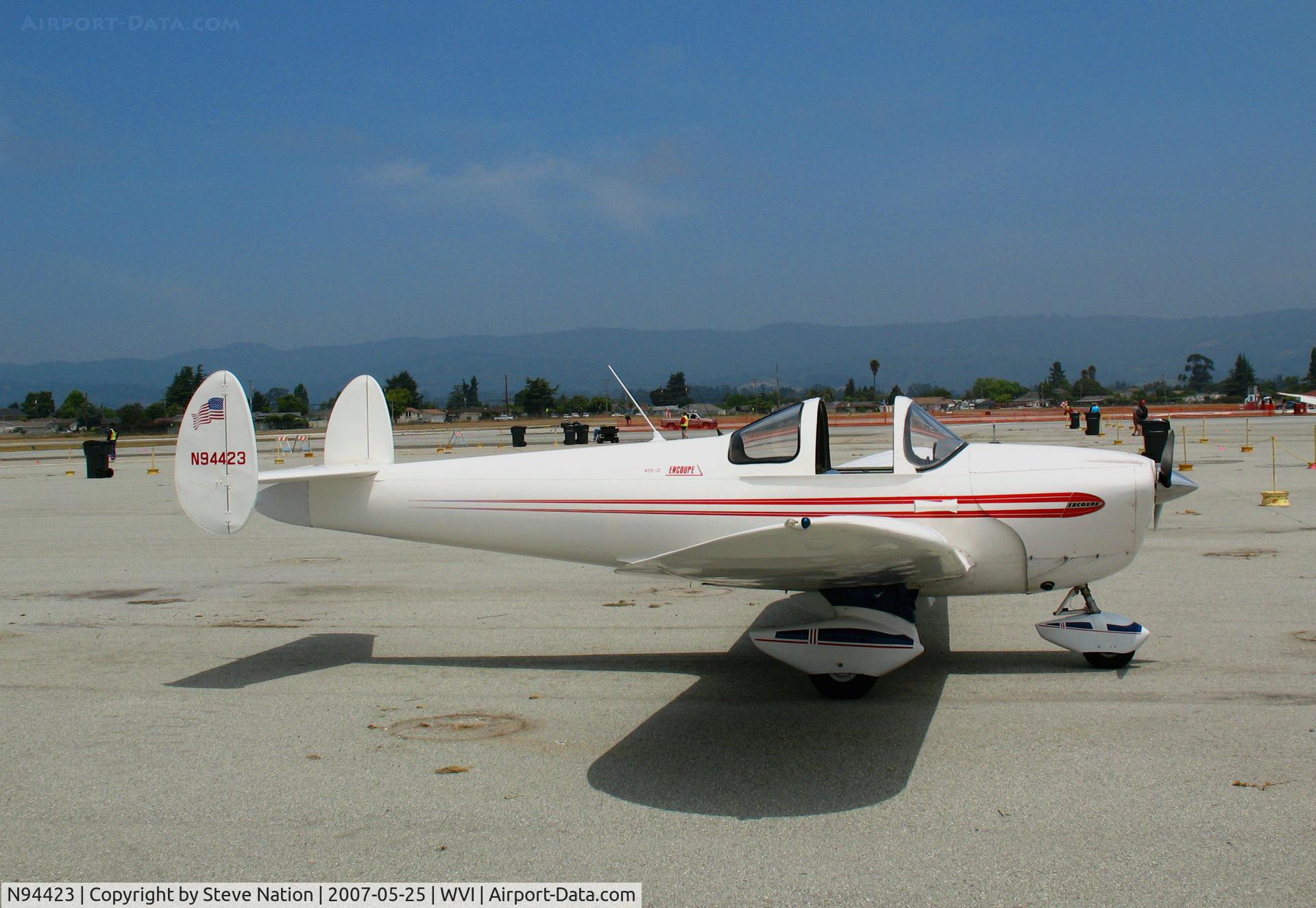 N94423, 1946 Erco 415C Ercoupe C/N 2978, 1946 Ercoupe 415-C @ Watsonville, CA airshow