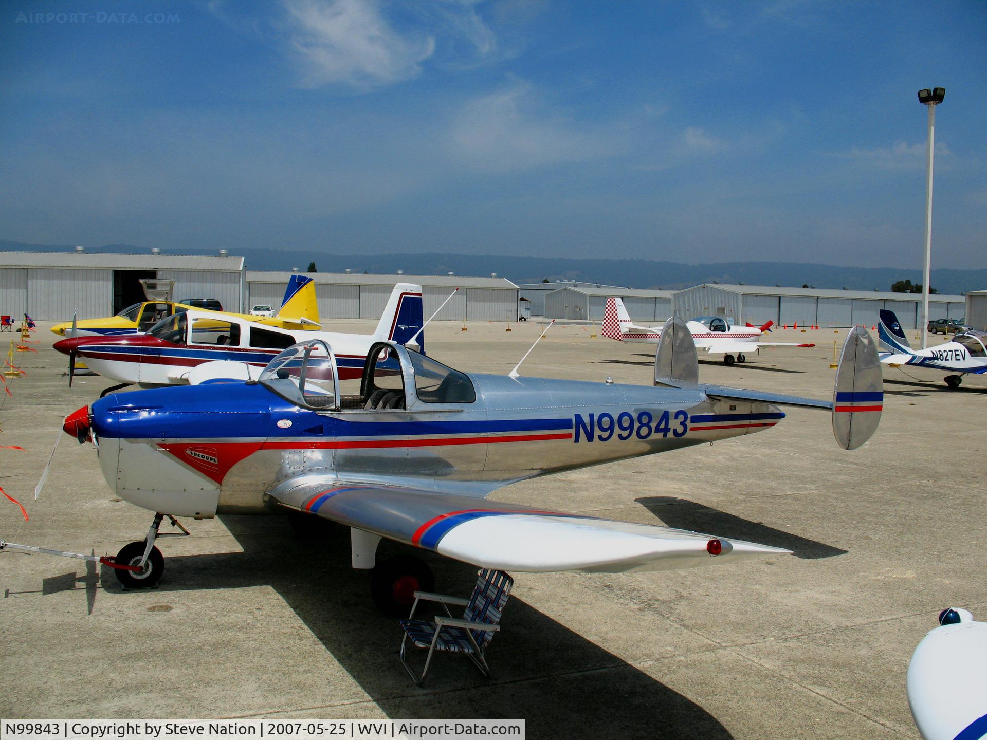 N99843, 1946 Erco 415C Ercoupe C/N 2466, 1946 Ercoupe 415-C @ Watsonville, CA airshow