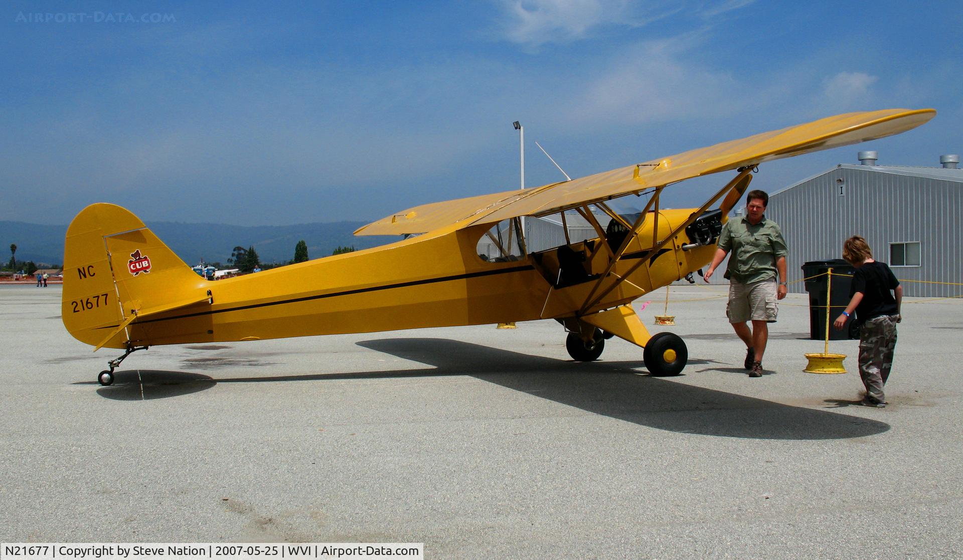 N21677, 1938 Piper J3C-65 Cub Cub C/N 2561, 1938 piper J3C-65  as 
