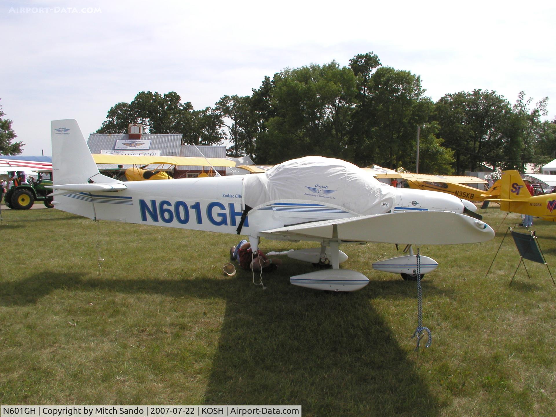 N601GH, 2007 AMD CH-601XL SLSA C/N 601-028S, EAA AirVenture 2007.