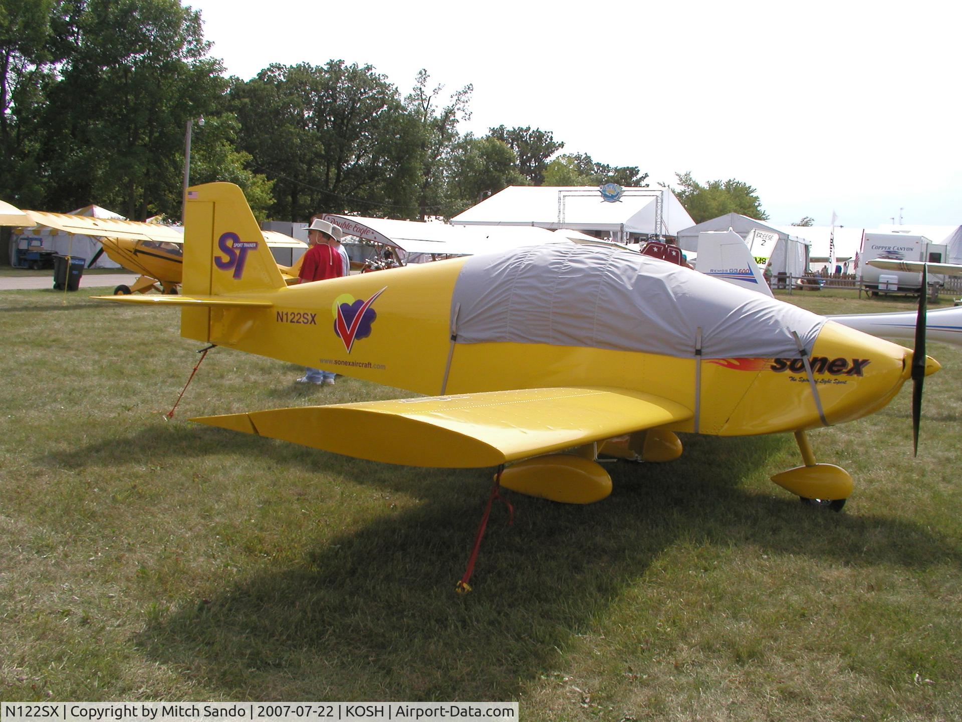 N122SX, Sonex Sonex ST C/N 0007, EAA AirVenture 2007.