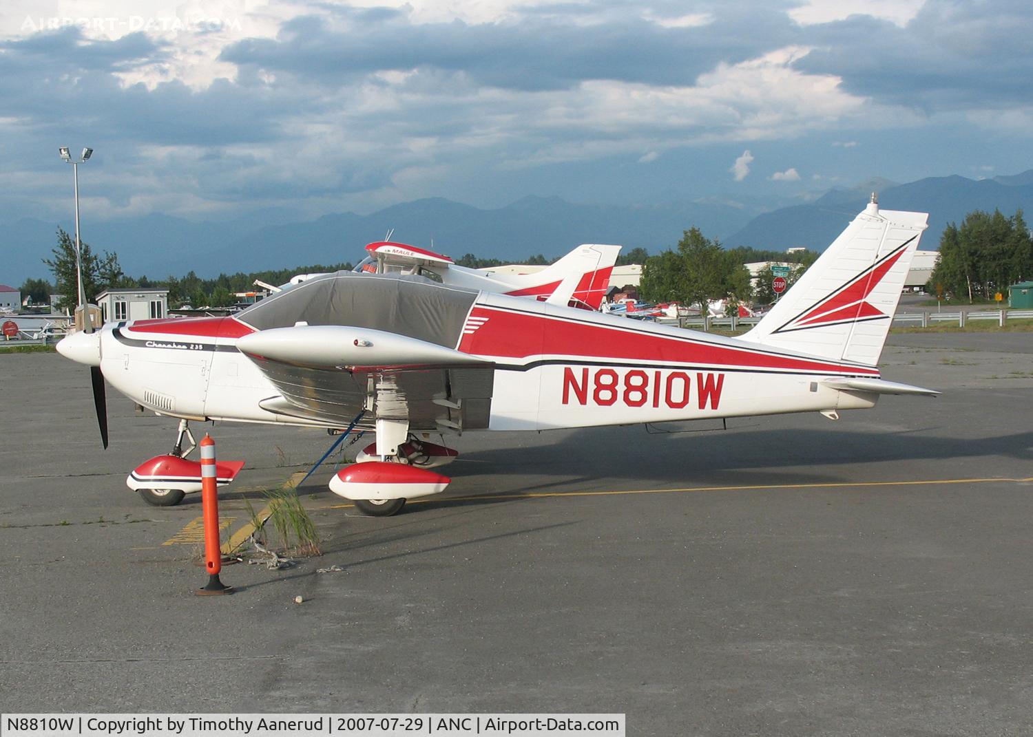 N8810W, 1964 Piper PA-28-235 C/N 28-10355, 1964 Piper PA-28-235, c/n 28-10355, General Aviation Parking area at Anchorage International
