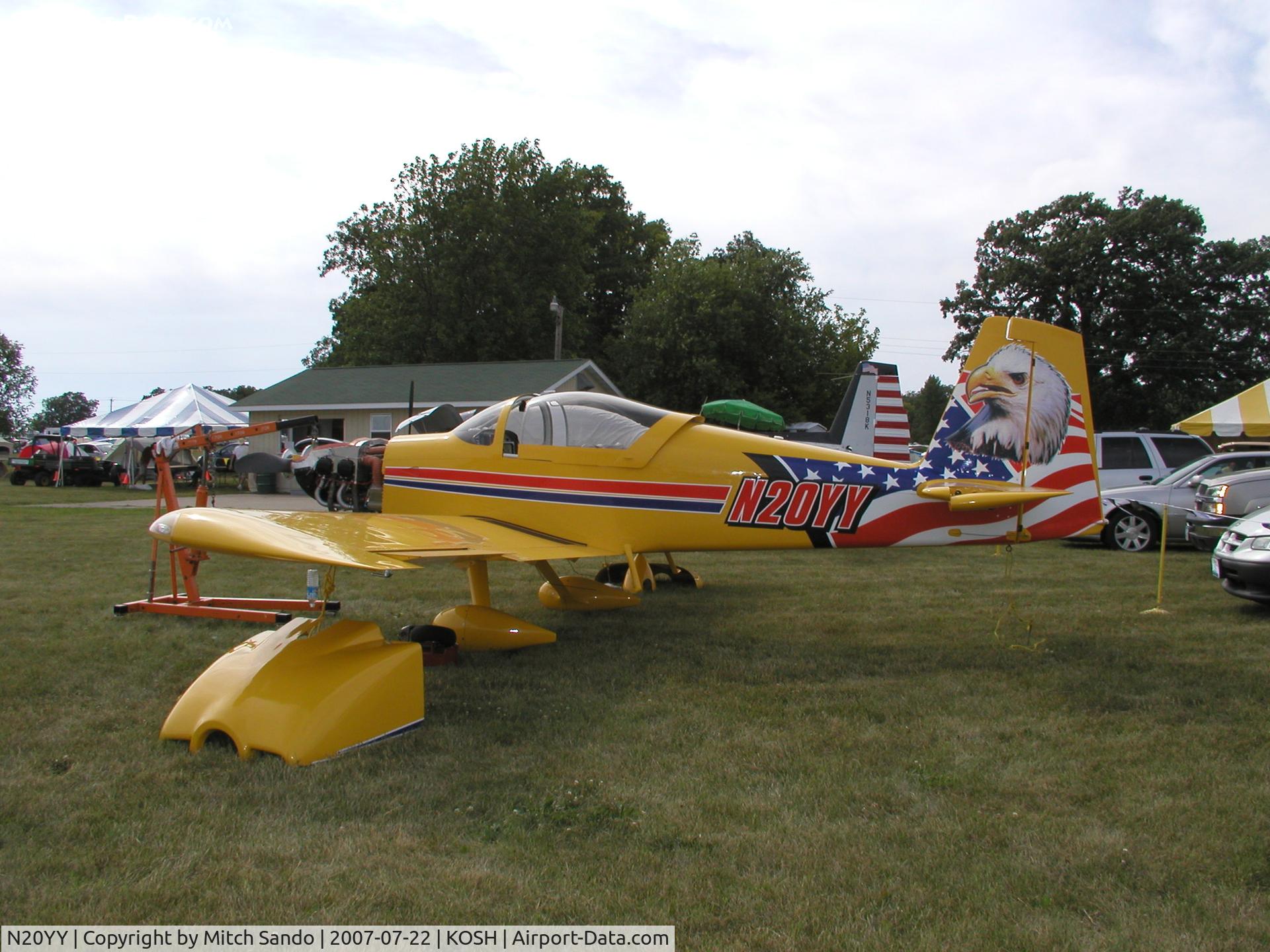 N20YY, 2006 Vans RV-9A C/N 90778, EAA AirVenture 2007.