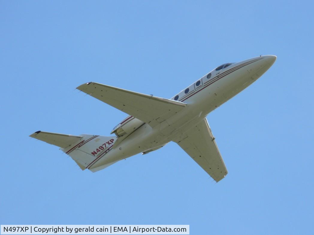 N497XP, 2006 Raytheon 400A BeechJet C/N RK-497, DEPARTING 27