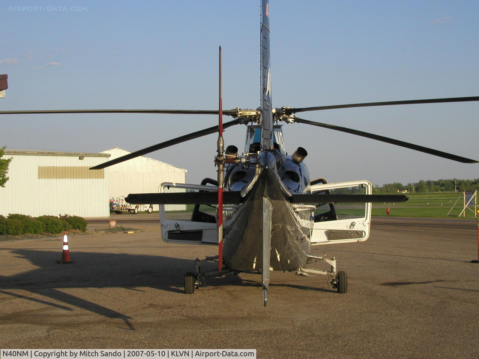 N40NM, 1987 Agusta A109A II C/N 7395, Air Care 1 as 40NM at Airlake.