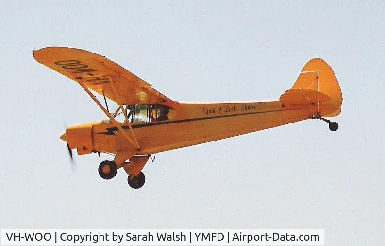 VH-WOO, 1965 Piper PA-18-150 Super Cub C/N 18-8343, VH - WOO at Mansfield, Victoria, Australia