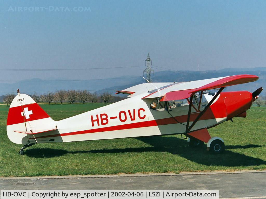 HB-OVC, 1946 Piper PA-12 Super Cruiser C/N 12-540, waiting for me