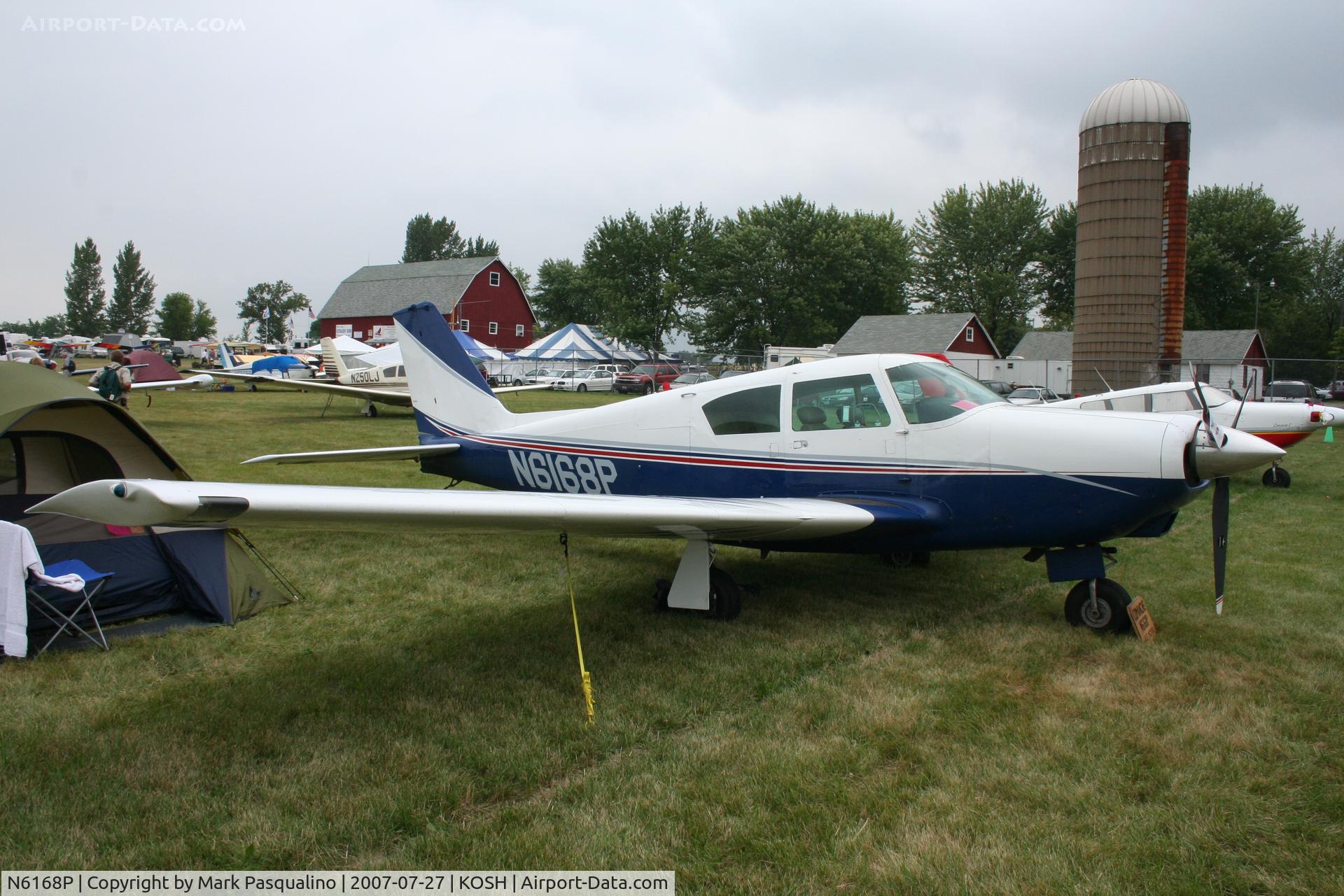 N6168P, 1959 Piper PA-24-250 Comanche C/N 24-1269, Piper PA-24-250