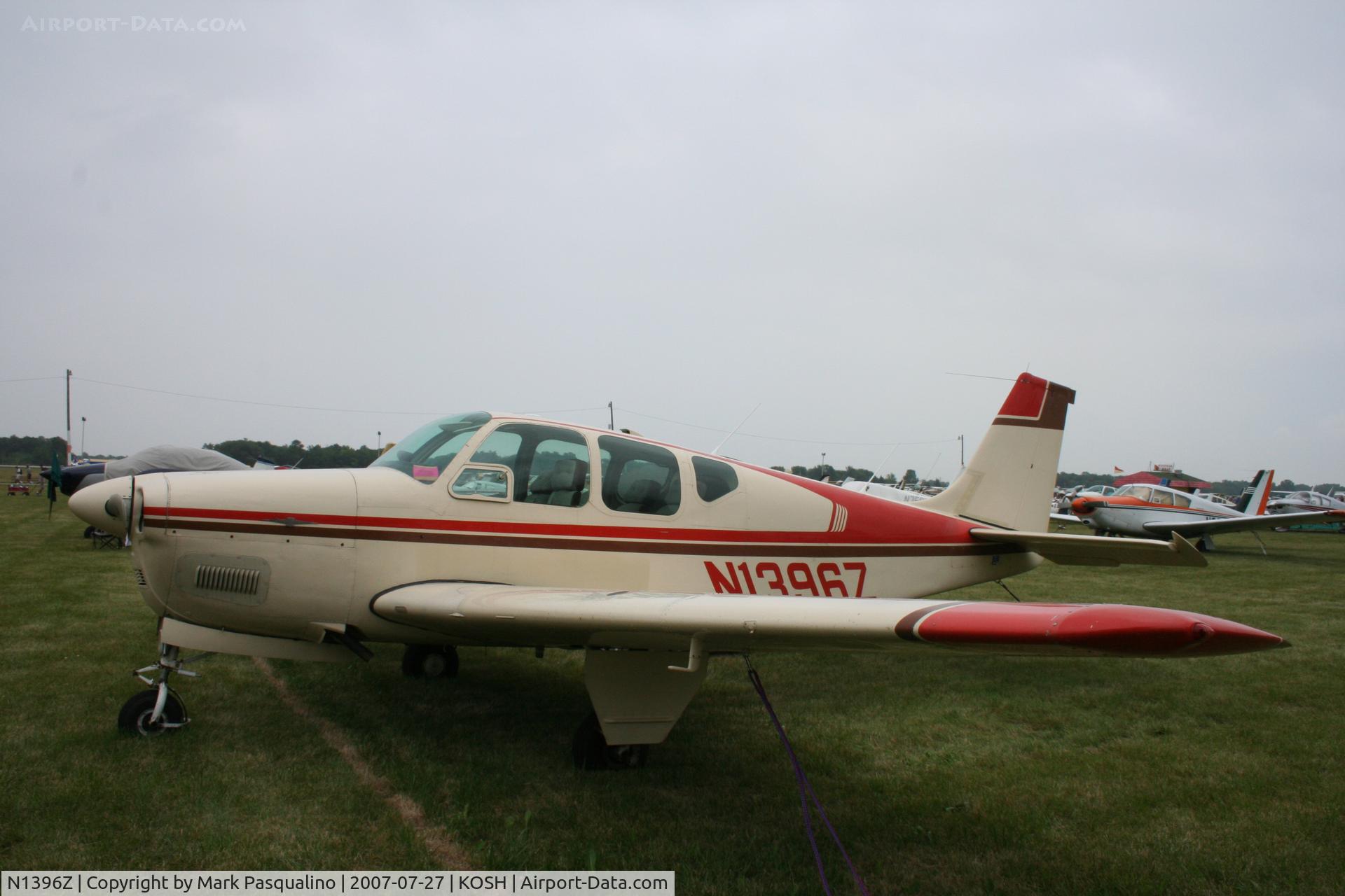 N1396Z, 1961 Beech 35-B33 Debonair C/N CD-420, Beech B33