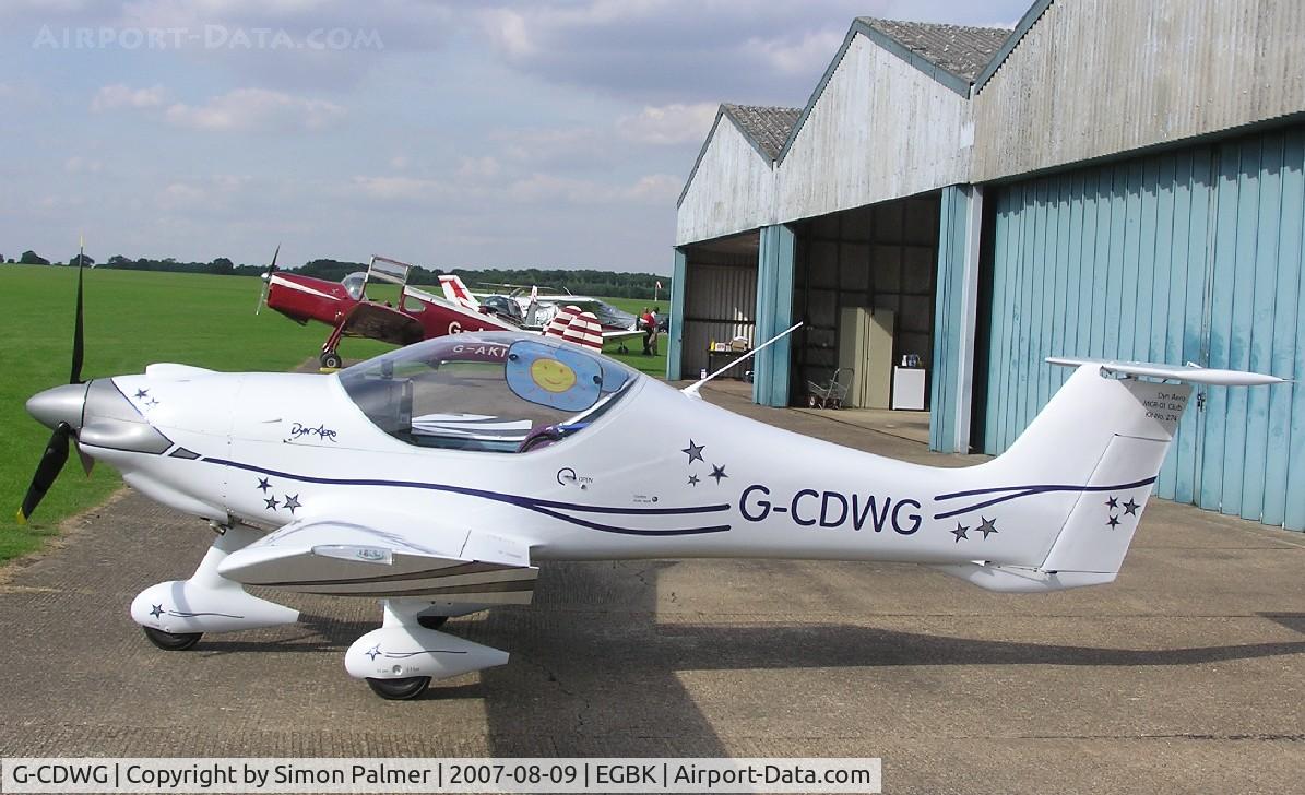 G-CDWG, 2007 Dyn'Aero MCR-01 Club C/N PFA 301A-14132, MCR-01 Club based at Sywell