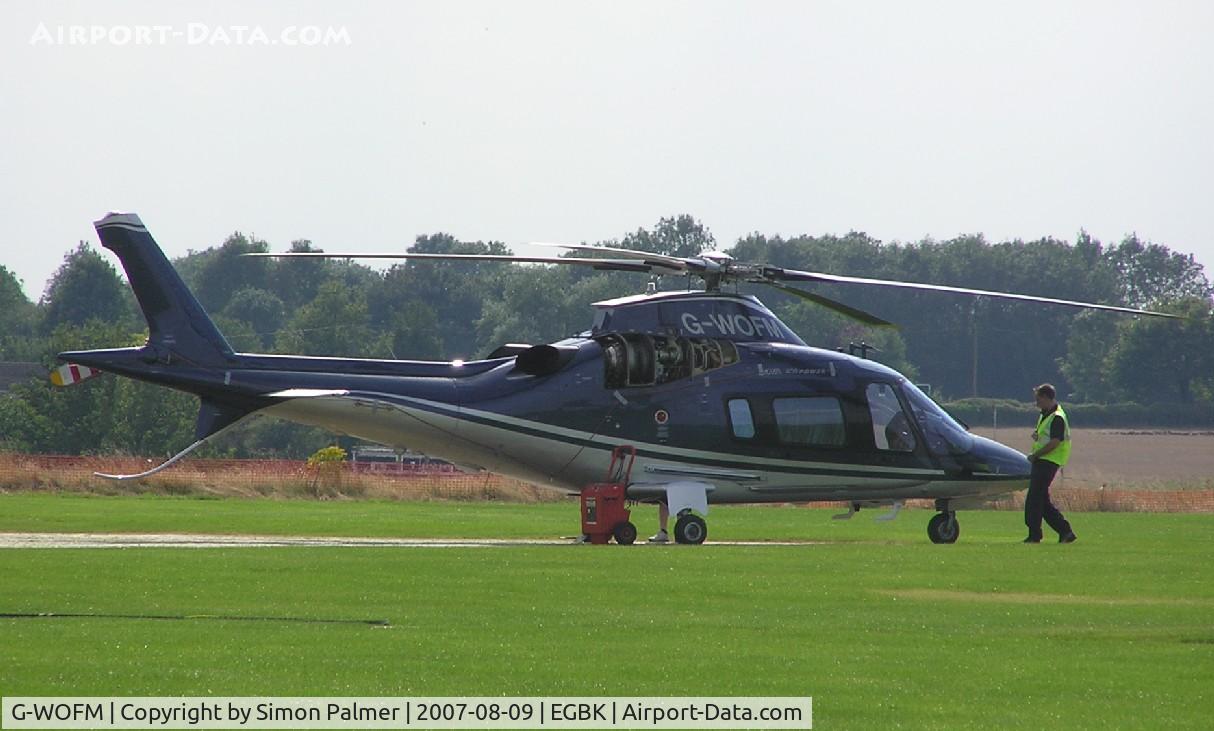 G-WOFM, 2006 Agusta A-109E Power C/N 11678, Agusta A109 at Sywell