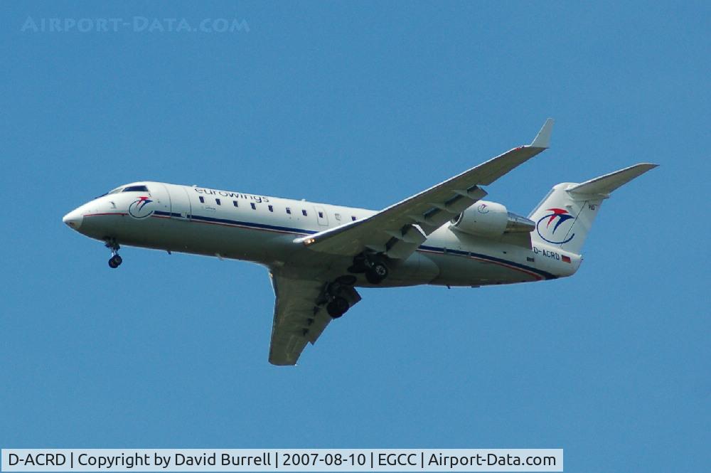 D-ACRD, Canadair CRJ-200ER (CL-600-2B19) C/N 7583, Lufthansa - Landing