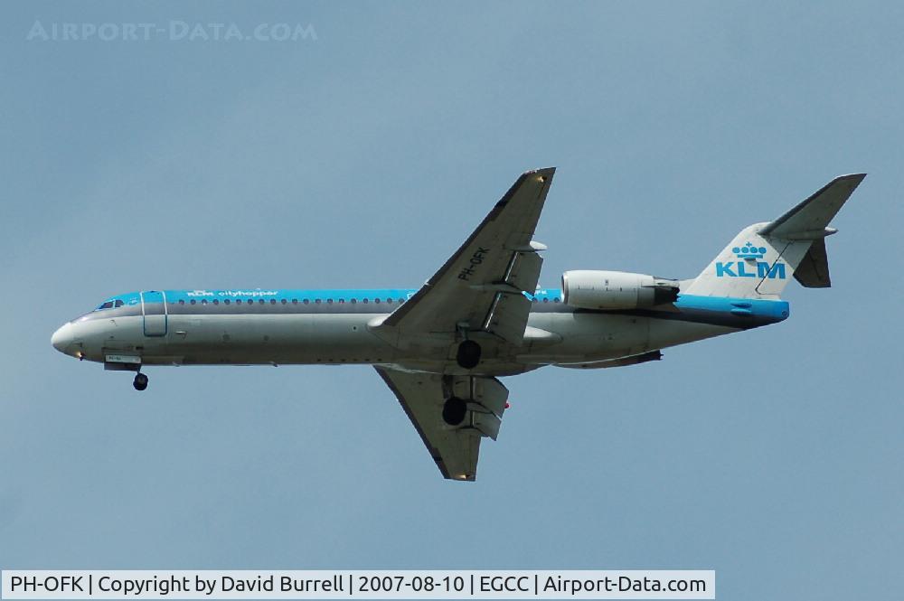 PH-OFK, 1988 Fokker 100 (F-28-0100) C/N 11249, KLM - Landing