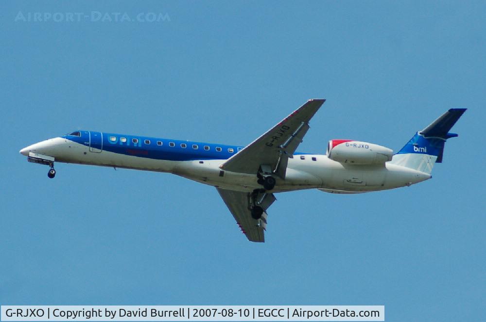 G-RJXO, 2000 Embraer ERJ-145MP (EMB-145MP) C/N 145339, BMI - Landing