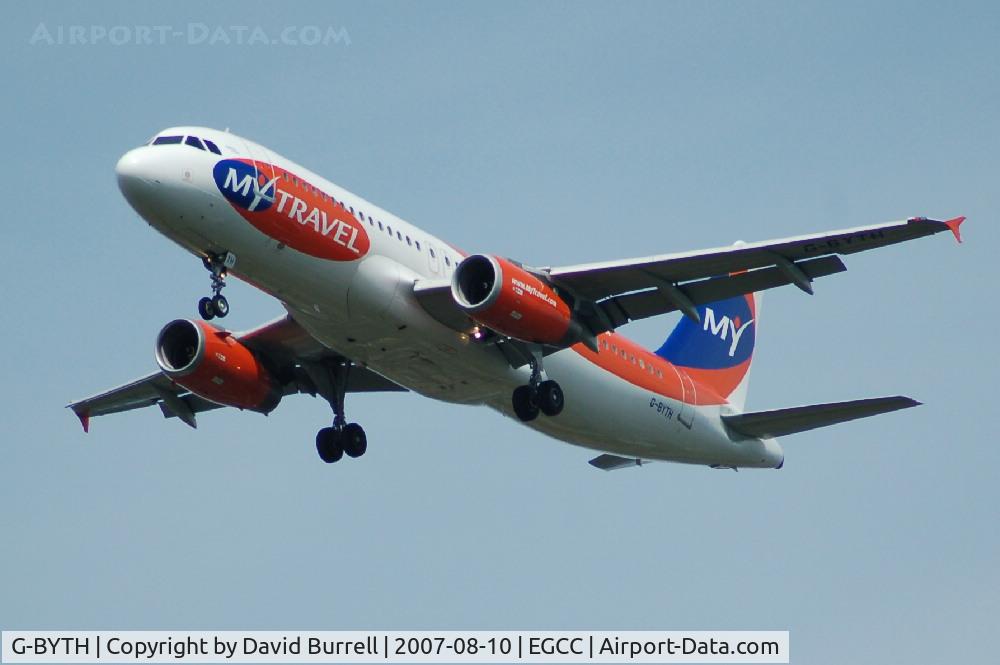 G-BYTH, 1993 Airbus A320-231 C/N 429, My Travel - Landing