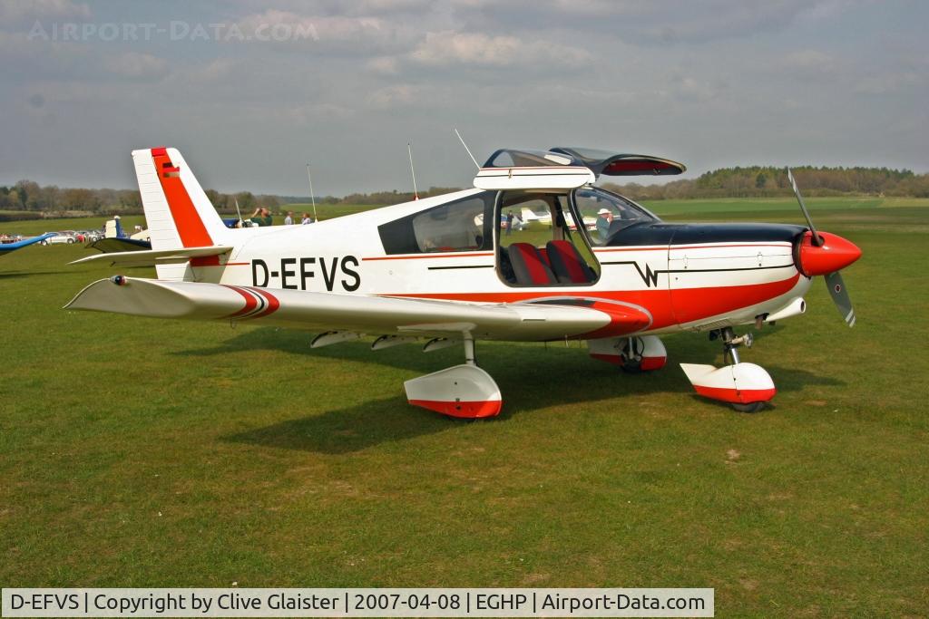 D-EFVS, 1971 Wassmer WA-52 Europa C/N 22, Visitor at Popham for the Fly-in