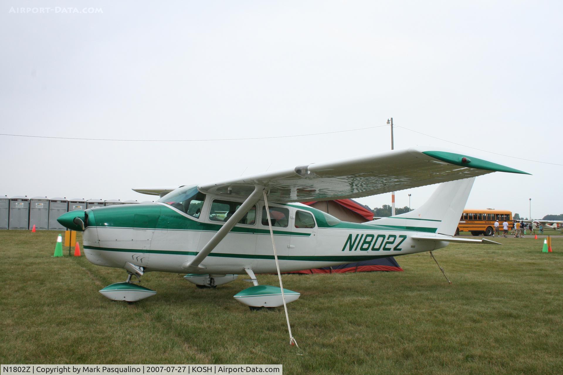 N1802Z, 1962 Cessna 210-5 C/N 205-0002, Cessna 205