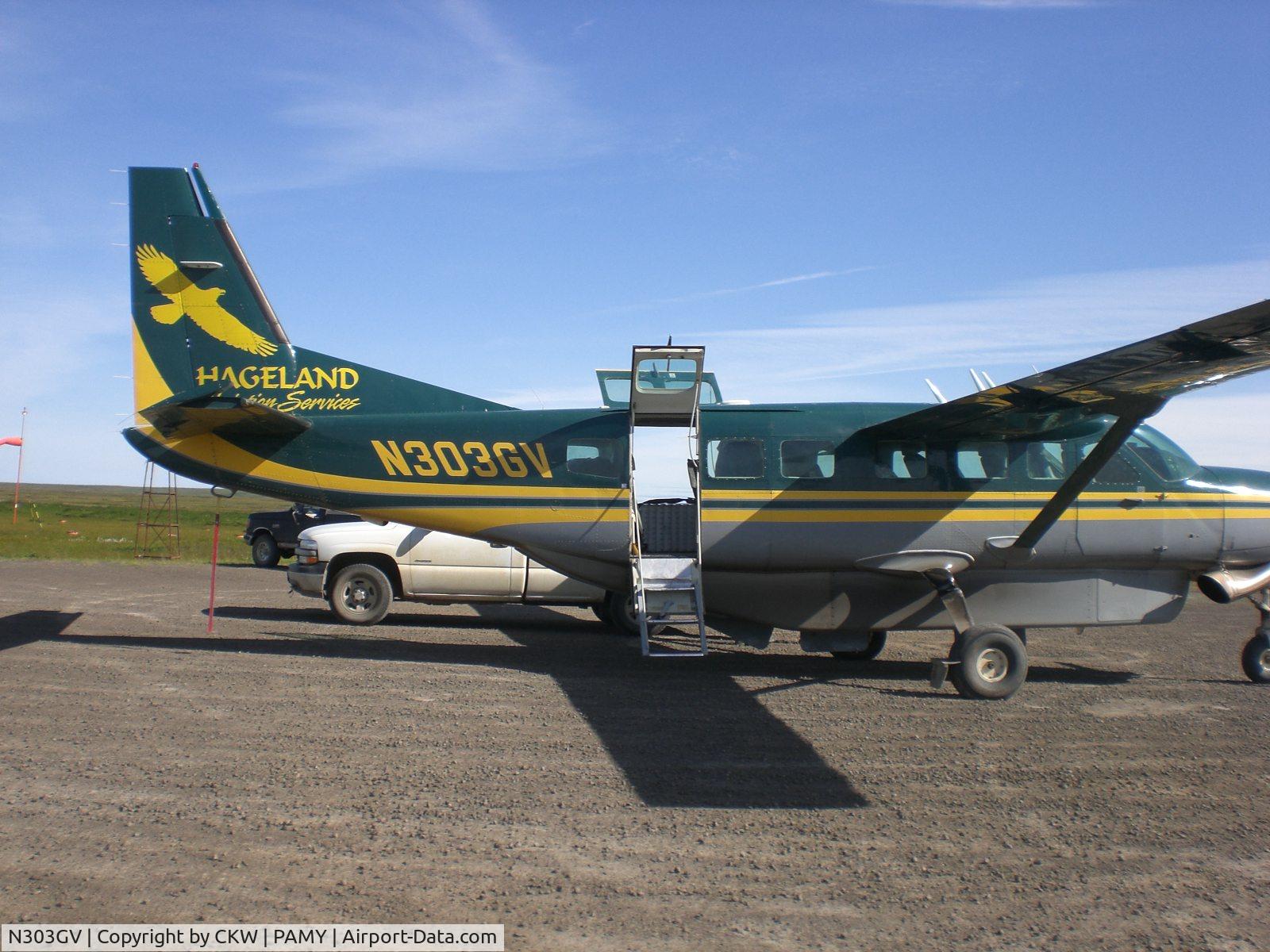 N303GV, 1996 Cessna 208B C/N 208B0581, Tha Best, Hageland