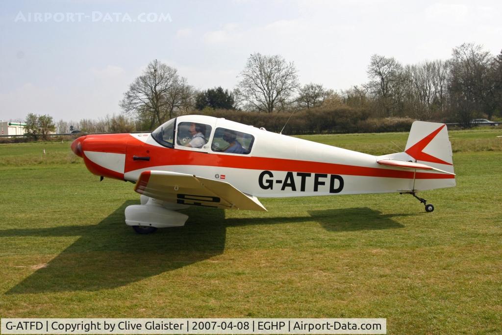 G-ATFD, 1962 Jodel DR-1050 Ambassadeur C/N 311, Ex: F-BKIM > G-ATFD - Once owned to, Shackleton Aviation Ltd in March 1966. Currently a Trustee of, G-ATFD Group since September 2006.