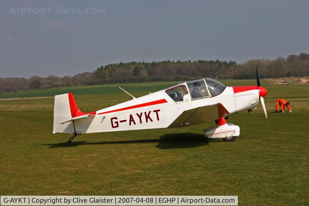 G-AYKT, 1957 SAN Jodel D-117 C/N 507, Previous ID: F-BGYY