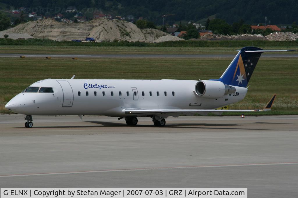 G-ELNX, 2001 Canadair CRJ-200LR (CL-600-2B19) C/N 7508, Citelynx CRJ-200