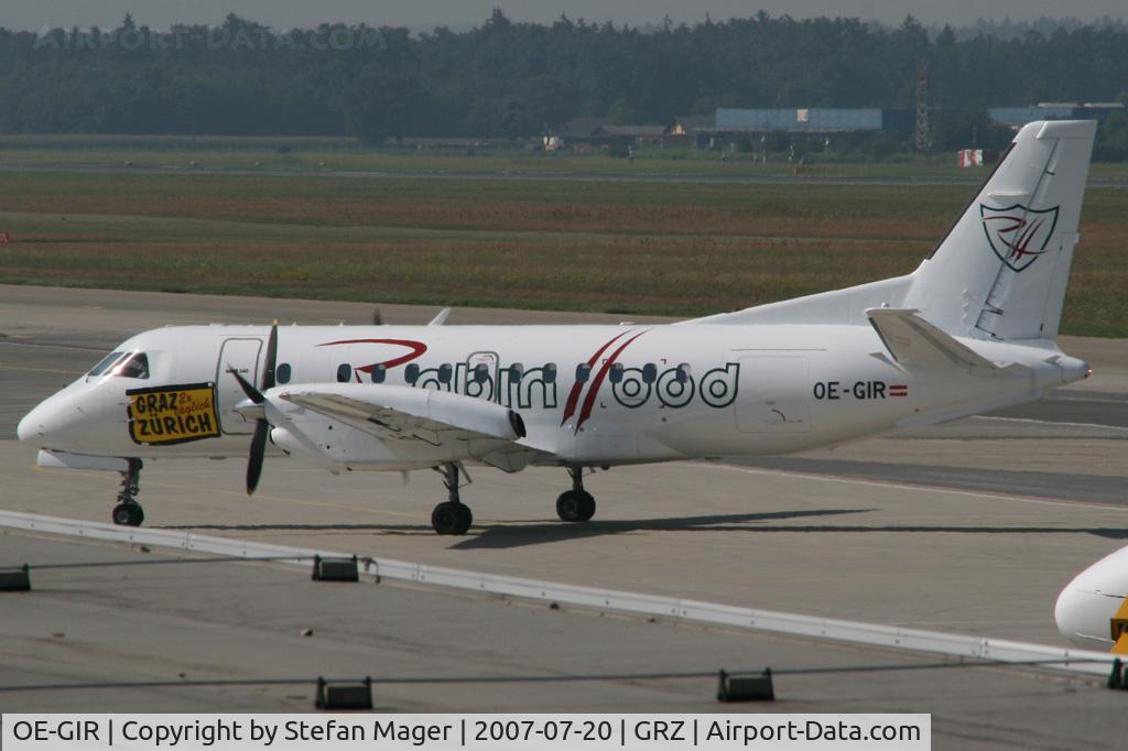 OE-GIR, 1988 Saab SF340A C/N 340A-134, new airline at GRZ