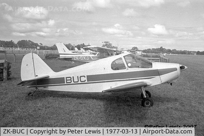 ZK-BUC, 1975 Gardan GY-20 Minicab C/N AACA/90, clean old homebuilt