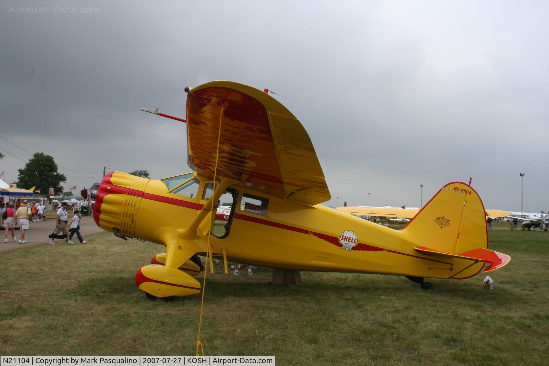 N21104, 1938 Stinson SR-10J Reliant C/N 5830, Stinson SR-10J