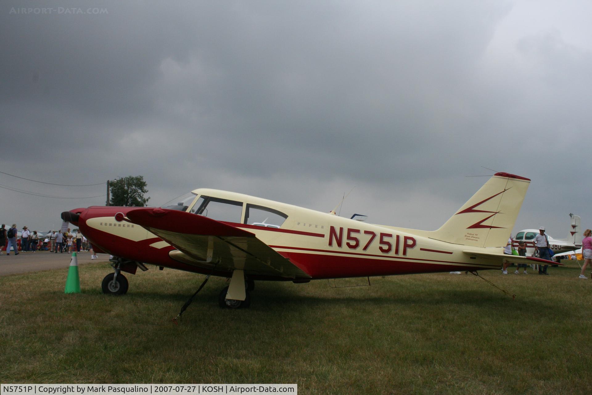 N5751P, 1959 Piper PA-24 Comanche C/N 24-826, Piper PA-24