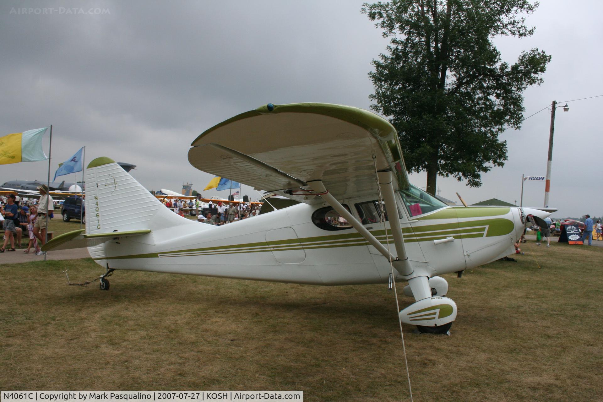N4061C, 1948 Stinson 108-3 Voyager C/N 108-5061, Stinson 108-3