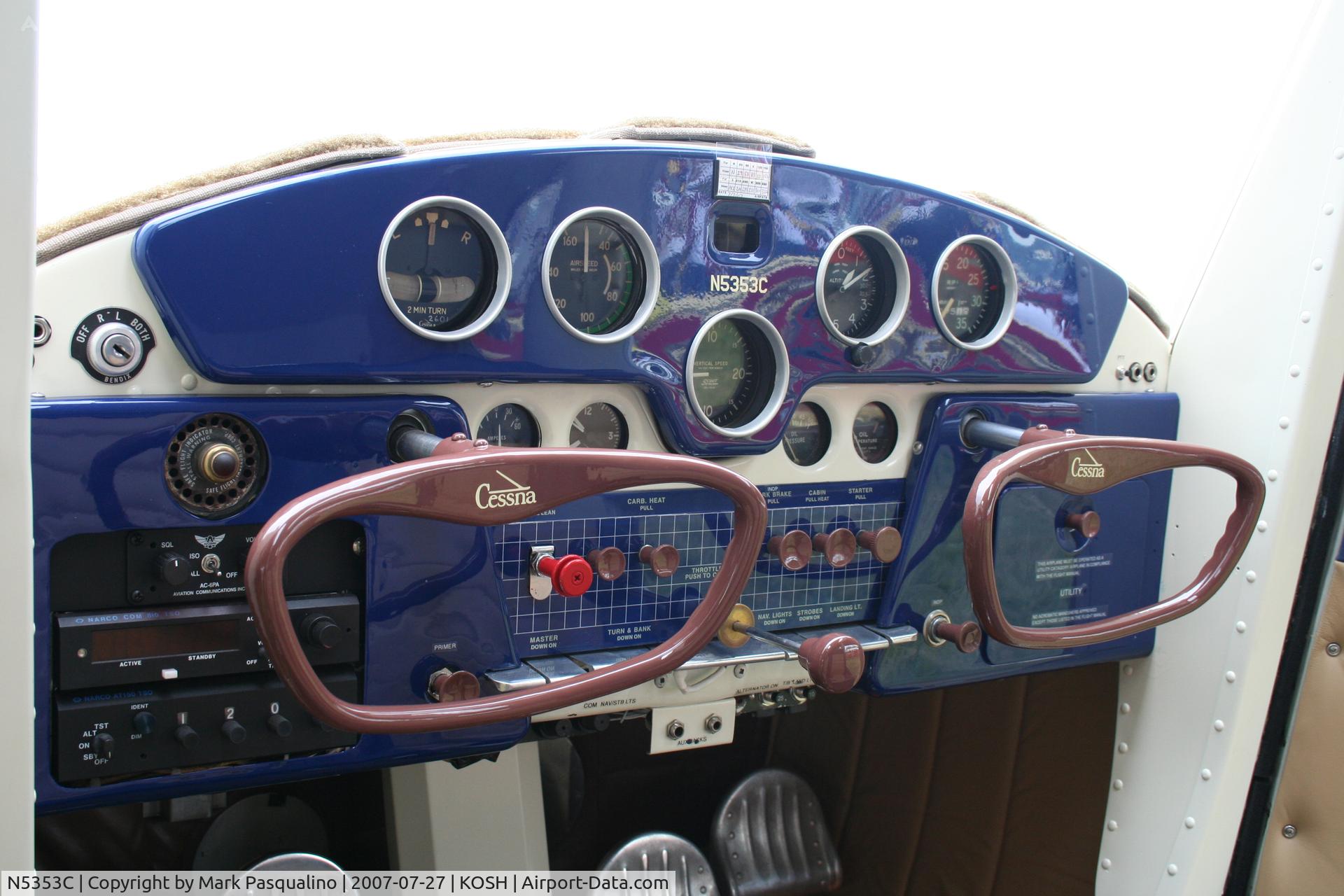 N5353C, 1950 Cessna 140A C/N 15484, Cessna 140A
