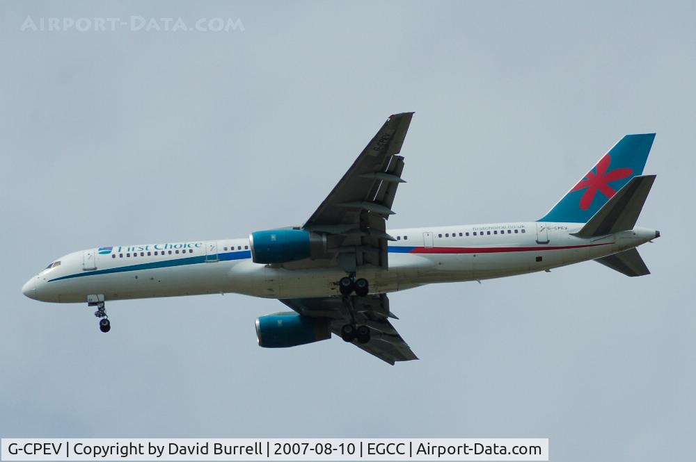 G-CPEV, 1999 Boeing 757-236 C/N 29943, First Choice - Landing