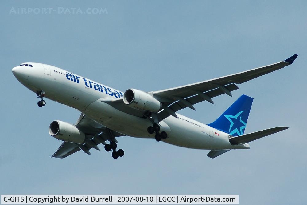 C-GITS, 1999 Airbus A330-243 C/N 0271, Ait Transat - Landing