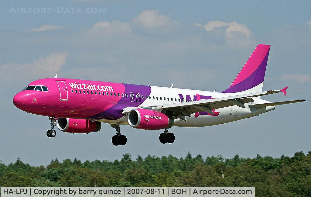HA-LPJ, 2007 Airbus A320-232 C/N 3127, A320 WIZZAIR